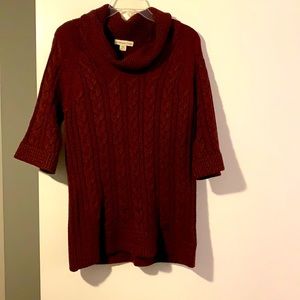 Medium Maroon Cold Water Creek Sweater